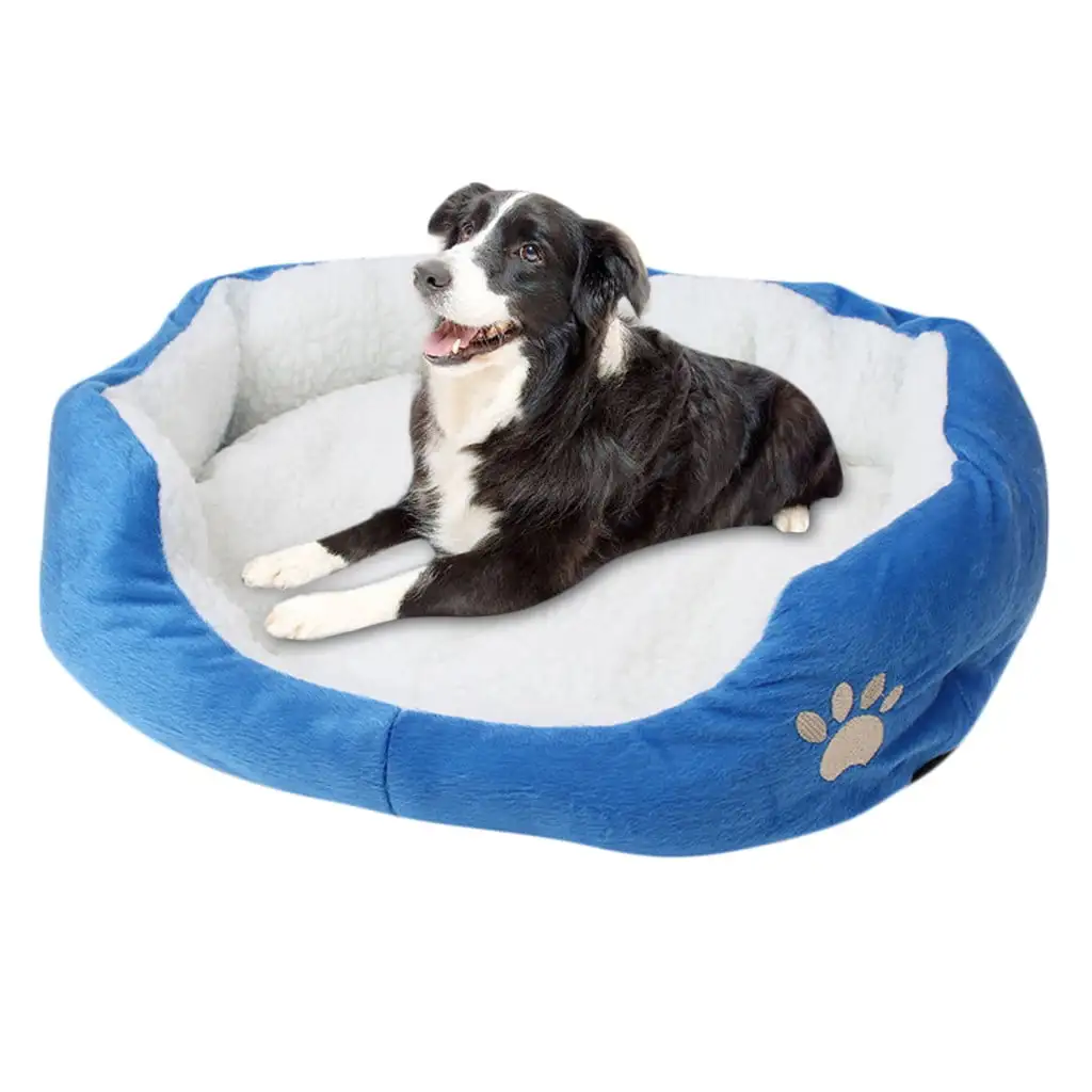 Small Dog Bed Mat Fluffy Plush Dog Crate Beds Anti-Slip Pet Bed Dog Crate Pad Puppy Sleeping Mat Machine Washable