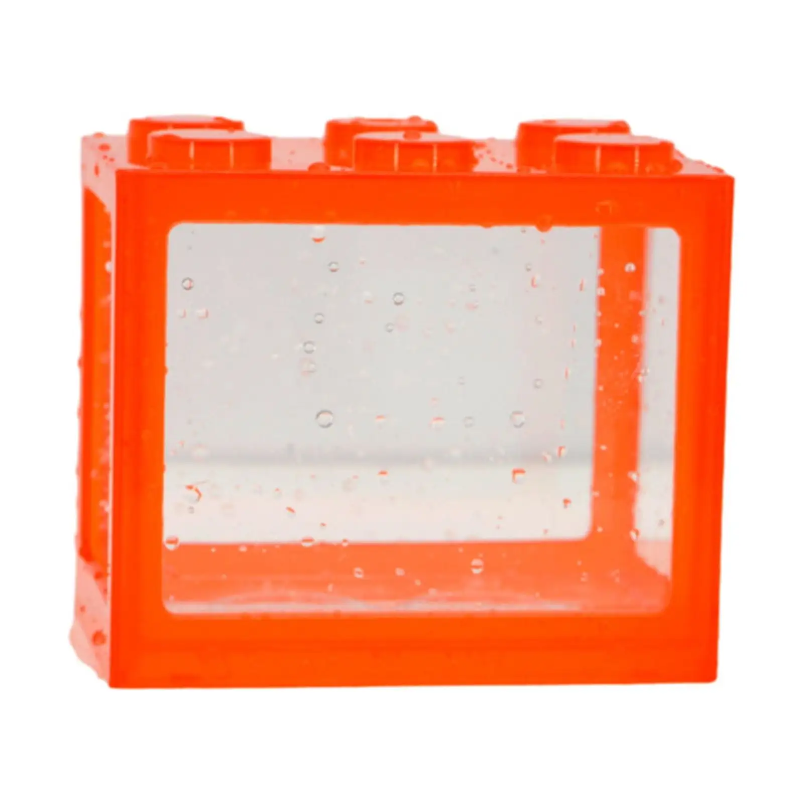 Small Fish Tank Creative Superposition Wide Application Plastic Building Block Fish Tank for Decoration