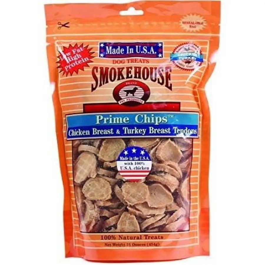 SmokehoePrime Chips Chicken Dog Treat 16oz