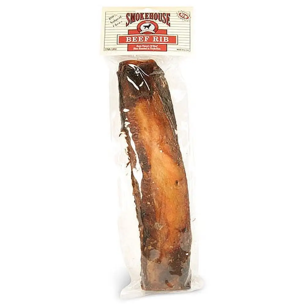 Smokehouse Beef Rib Bone Natural 12 Long Dog Treat