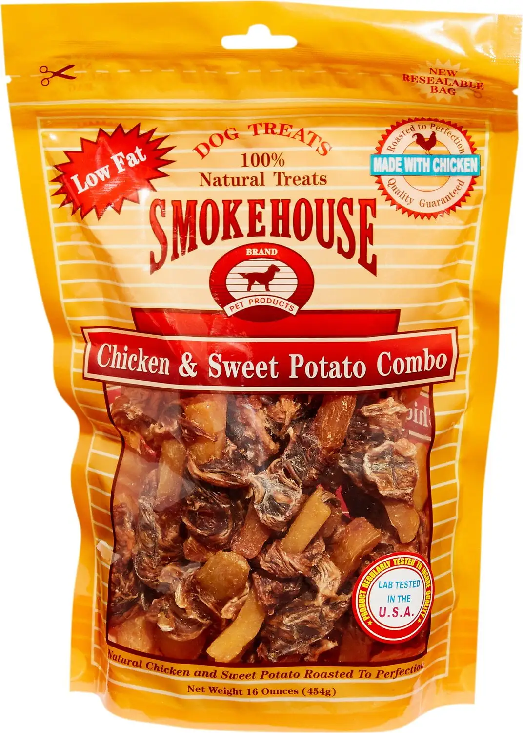 Smokehouse Chicken & Sweet Potato Dog Treats. 16 Ounce