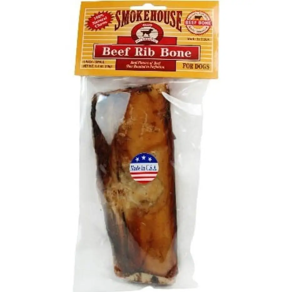 Smokehouse Pet Products Rib Bone Dog Treat. 6