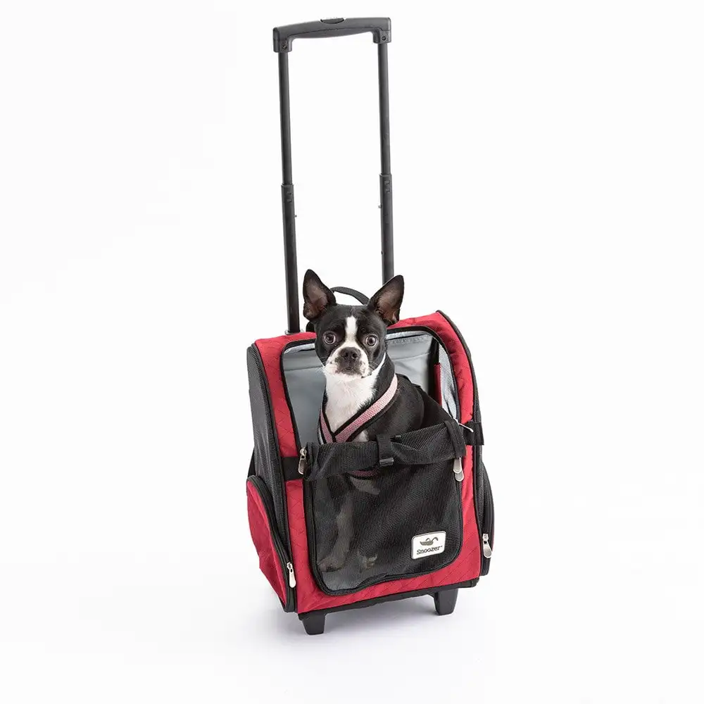 Snoozer Roll Around Travel Dog Carrier Backpack 4-in-1