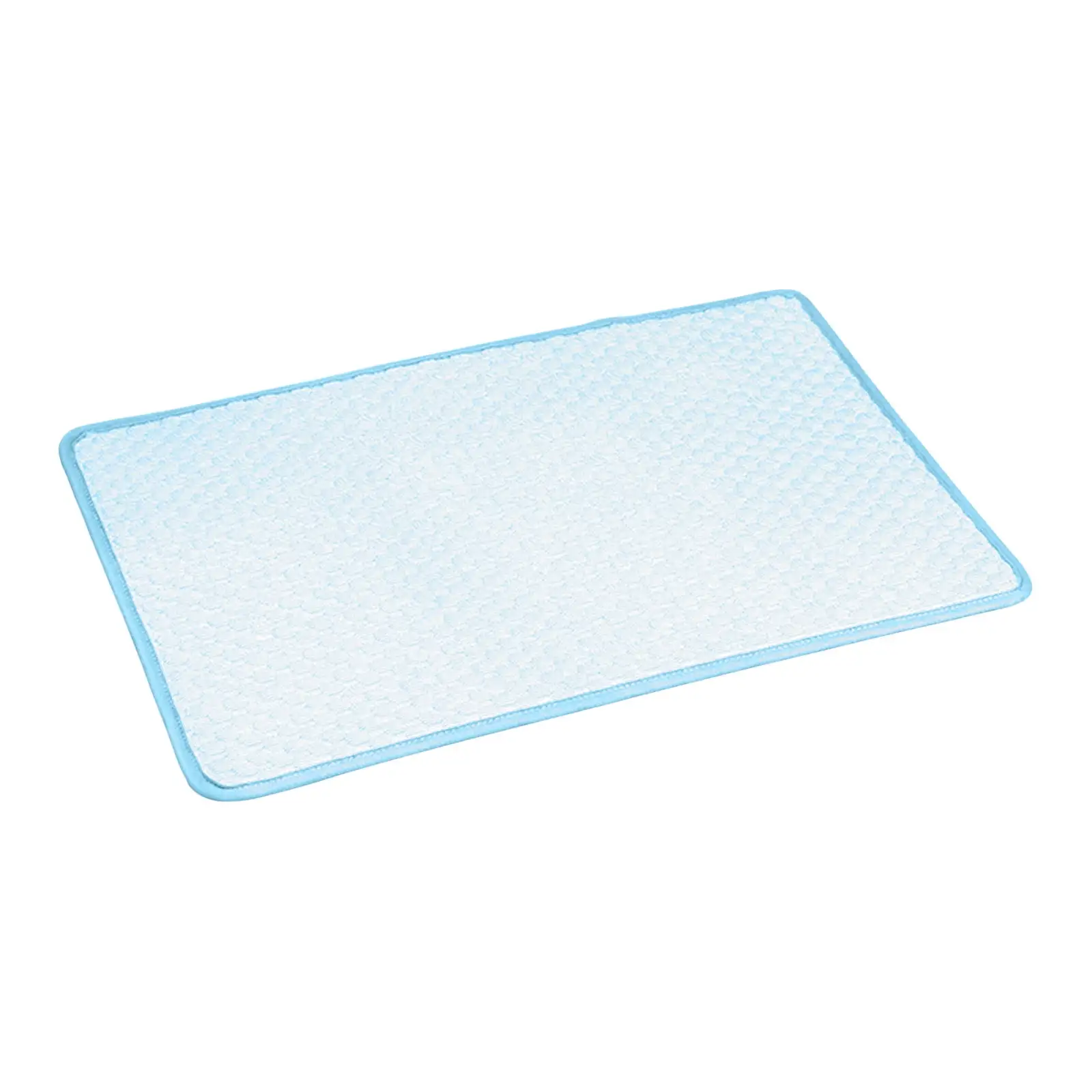 Spring Savings! Outoloxit Summer Pet Ice Pad Dog Ice Silk Mat Pad Summer C-ooling C-ooling Dog Kennel Litter Ice B-ean Pet Pad. Blue L