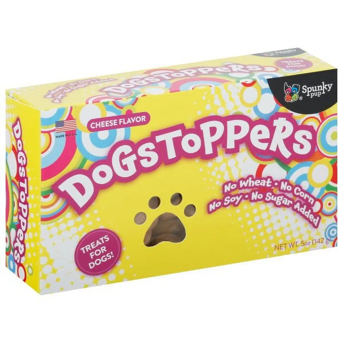 Spunky Pup Dogstoppers Cheese Flavored Treats