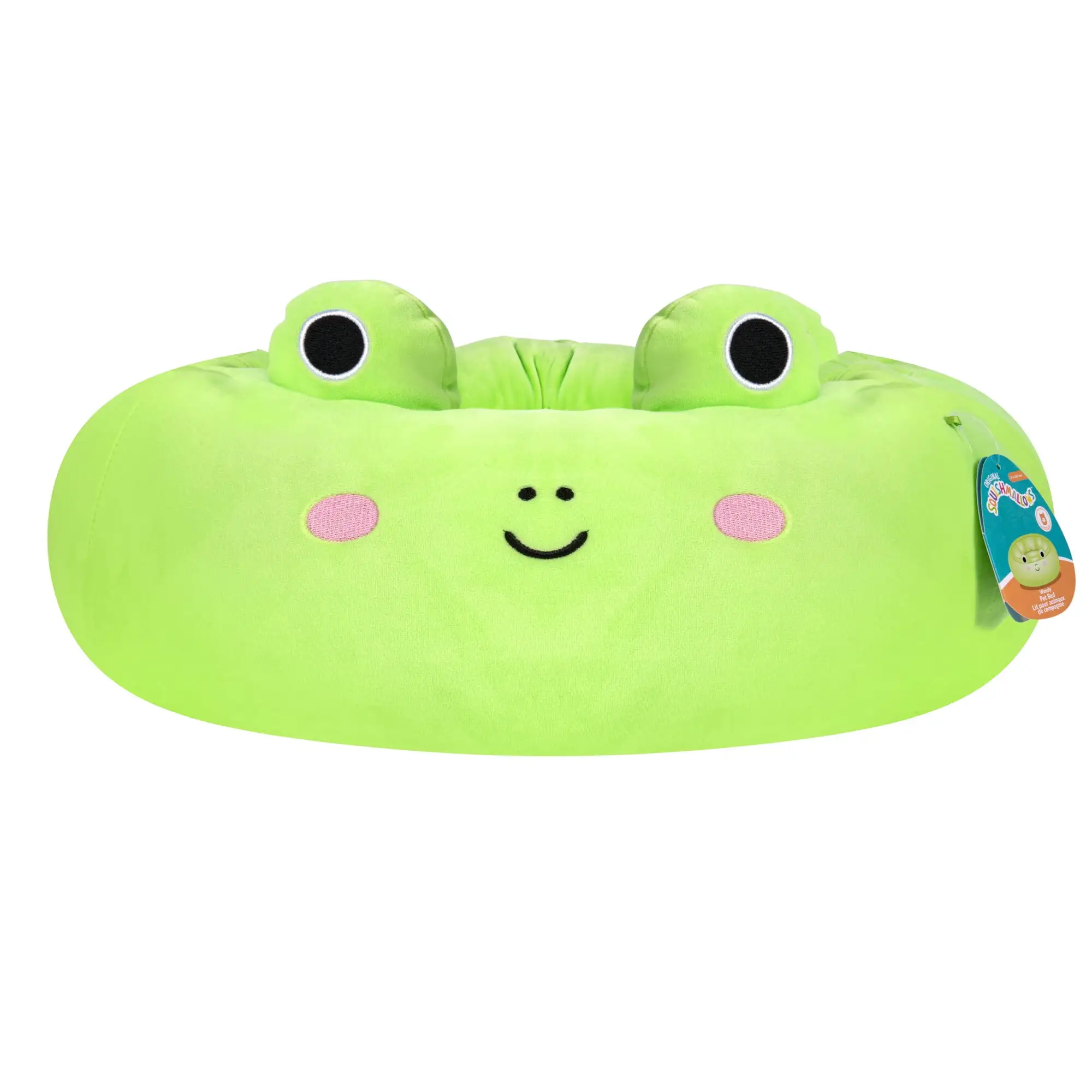 Squishmallows 30 inch Frog Pet Bed - Large Ultrasoft Official Squishmallows Plush Pet Bed