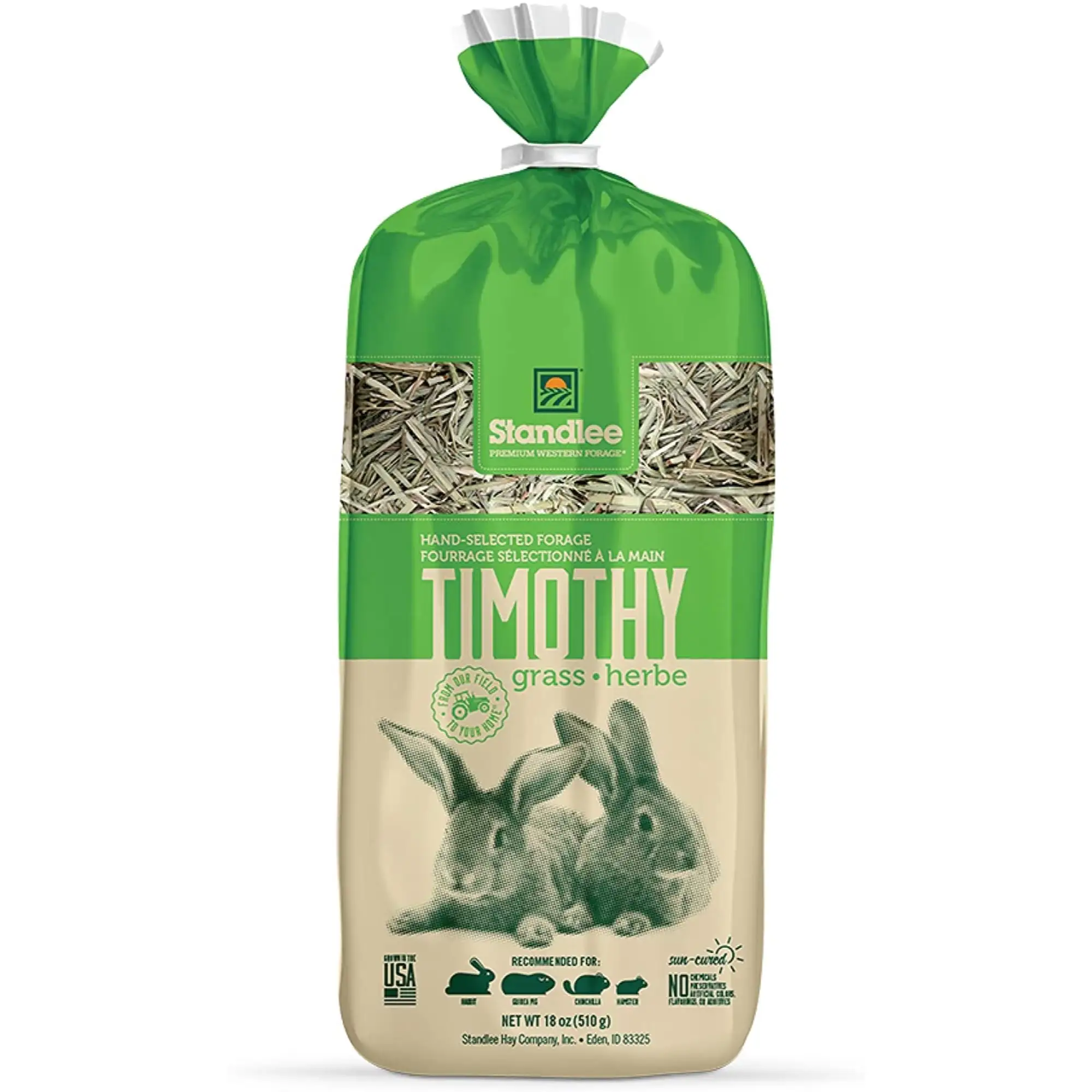 Standlee Premium Products Western Timothy. Small Animal Hay. 18oz Bag