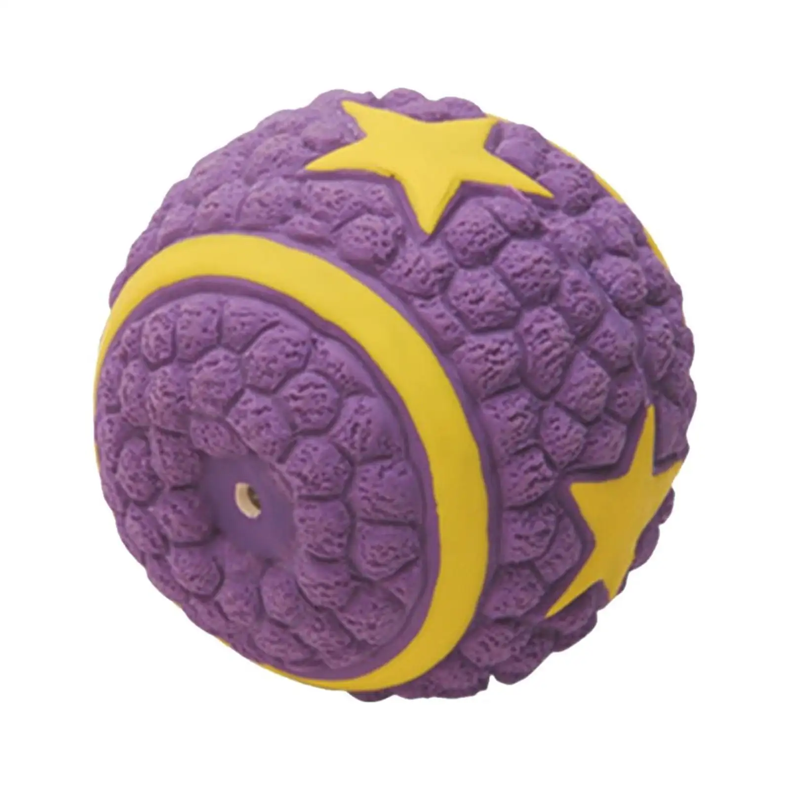 Summercome Outward Dog Squeaker Ball. Dog Fetch Toy. Squeaky Interactive Puppy Toy Ball Soft Yet Tough. Durable Stuffed Pet Chew Toy For All Dogs Aggressive Chewers