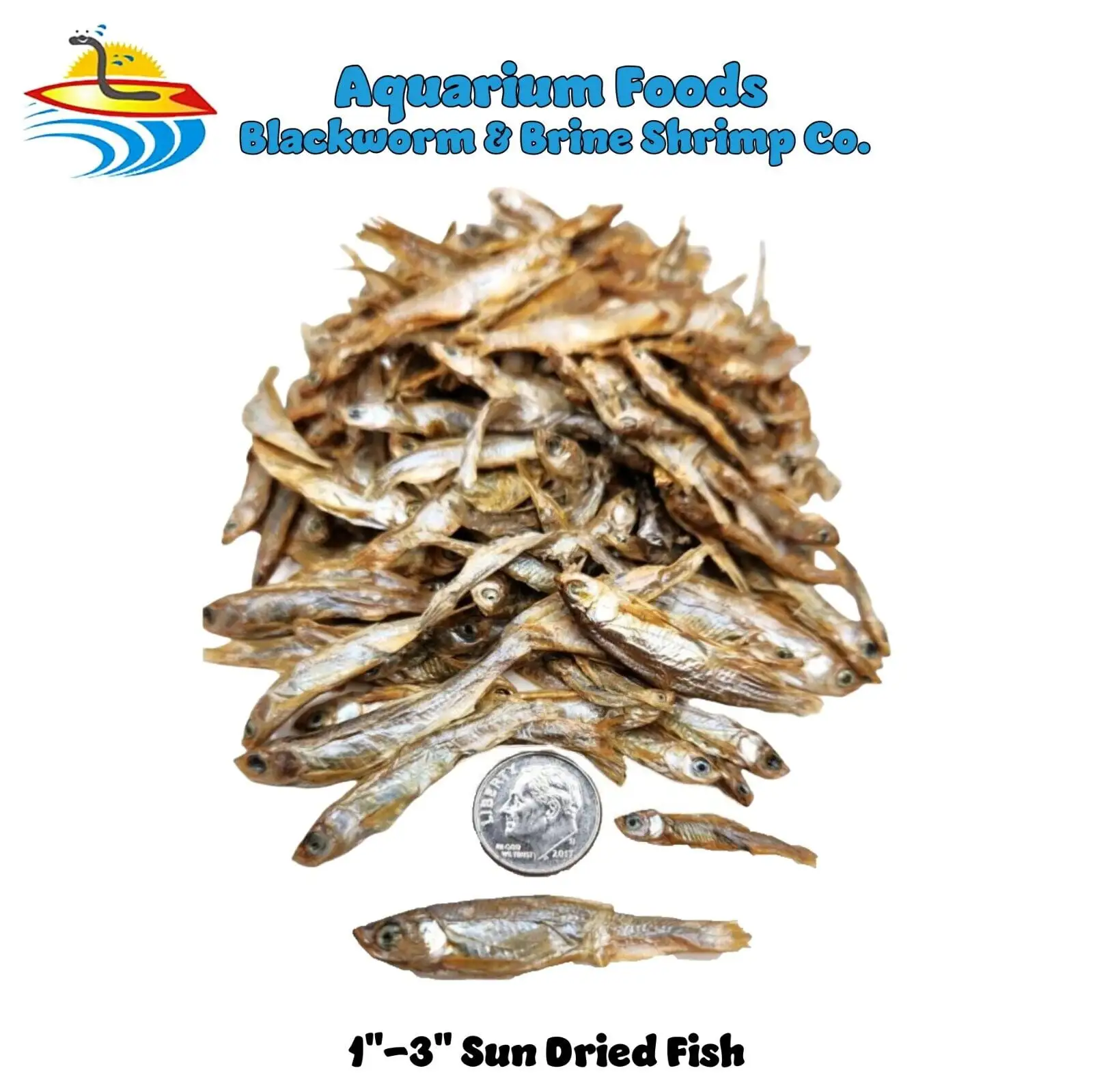 Sun Dried Fish 1-3- Discus. Cichlids. Tropical Fish & Carnivorous Plants...1-lb