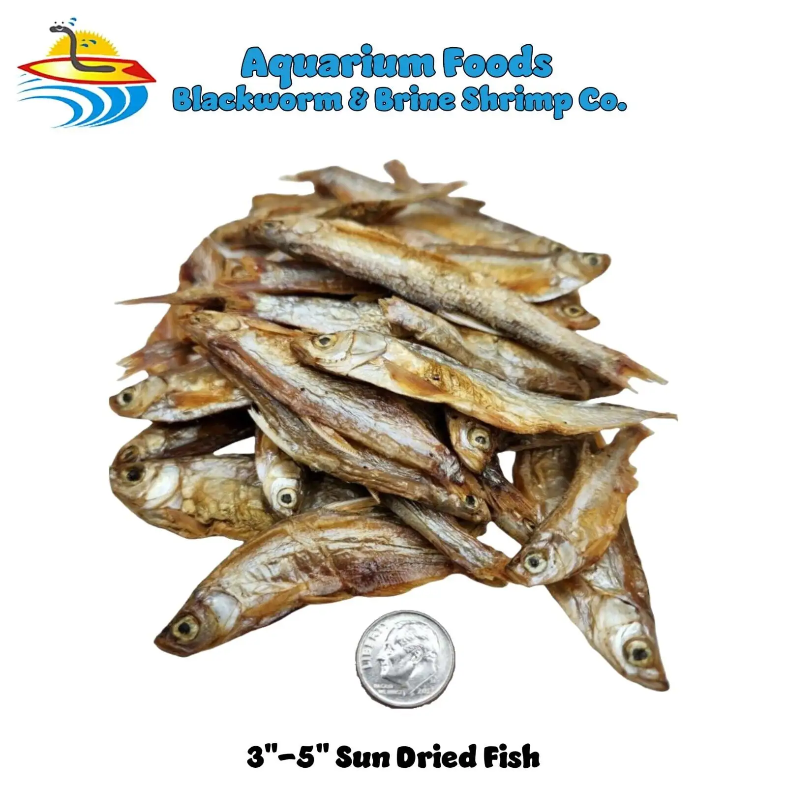 Sun Dried Fish 3-5- For Turtles. Reptiles. Chickens. Birds. Large Fish...3-lb