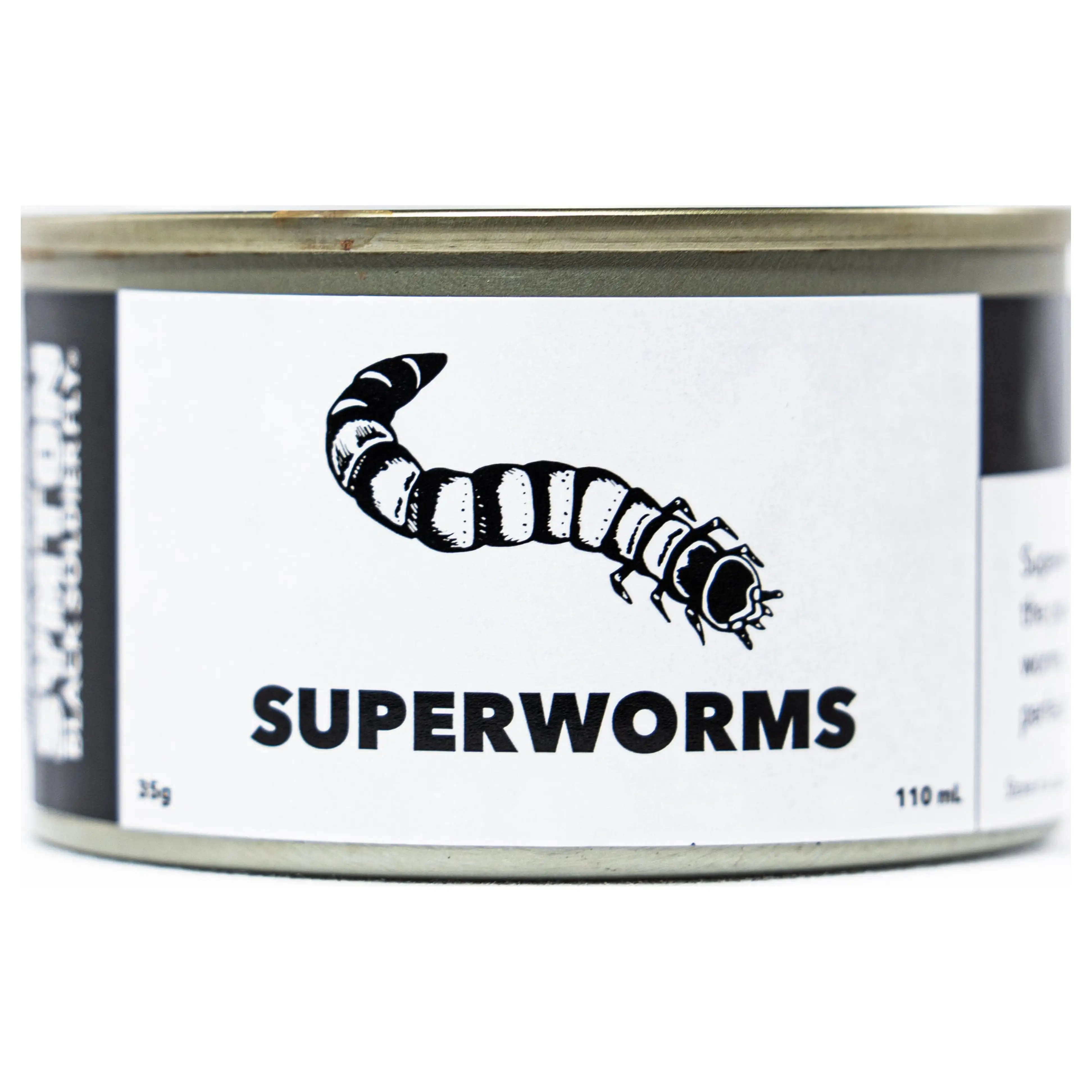 Symton Canned Superworms for Reptiles (1 Can)