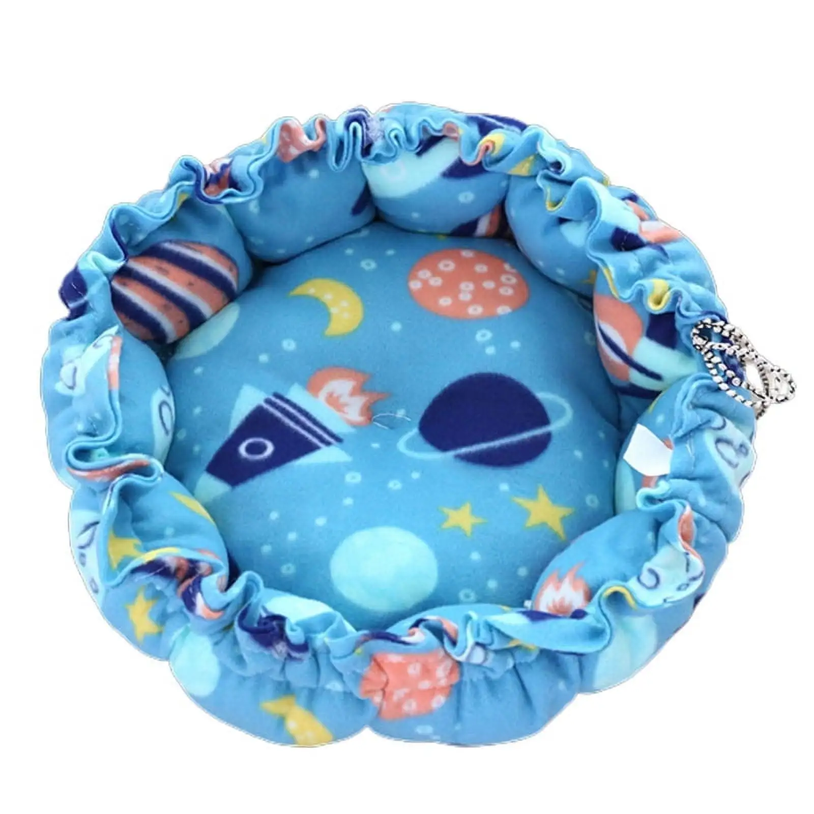 TINYSOME Cat Round Bed Mat Drawstring Design Puppy Kennel Cat Mat Winter Warm Beds