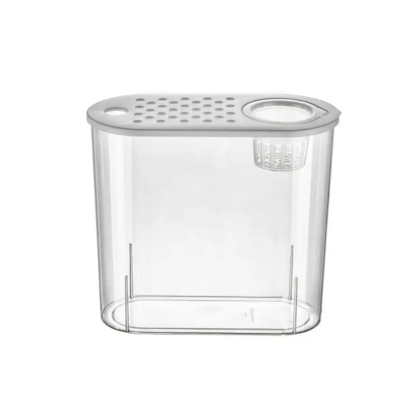 TINYSOME FishTank Hydroponics Desktop Plant Terrarium Desktop Clear Table Fish Bowl