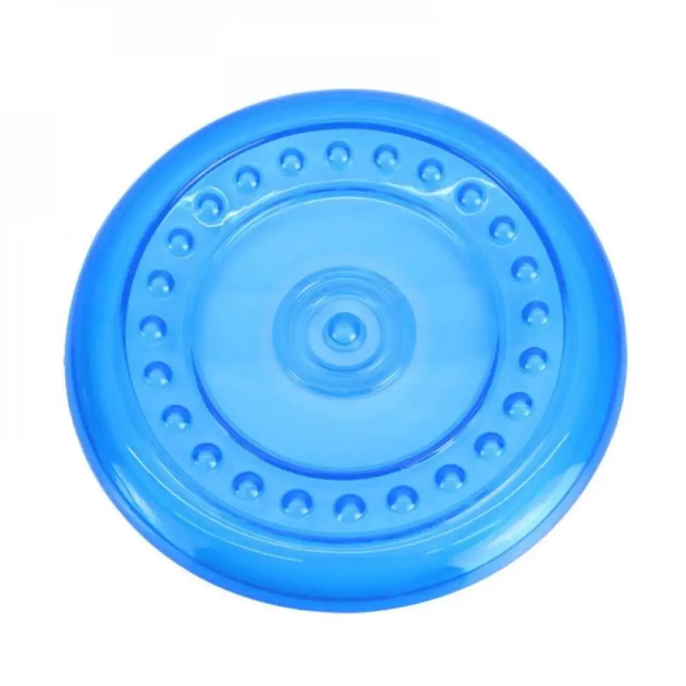 TPR Outdoor Pet Dog Discs Dog Flying Discs Trainning Puppy Fashion Toy. Rubber Fetch Flying Disc Training Dog Chew Teeth Clean