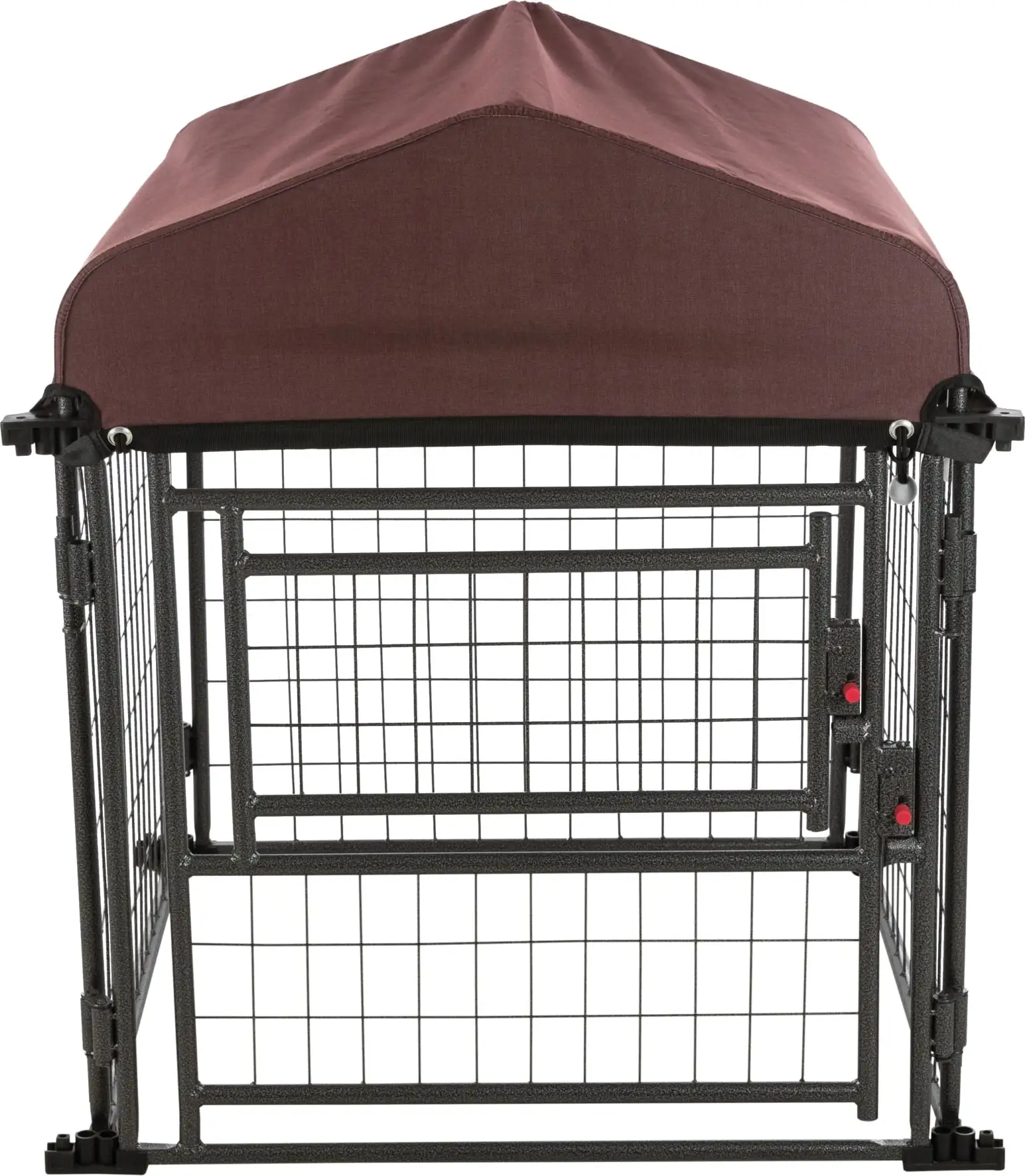 TRIXIE Deluxe Small Expandable Metal Dog Kennel with Cover. 2.5x2.5' Wide