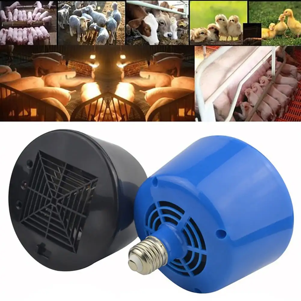 Taluosi Cultivation Heating Lamp Thermostat Fan Heater for Chicken Pigs Tortoise Reptile