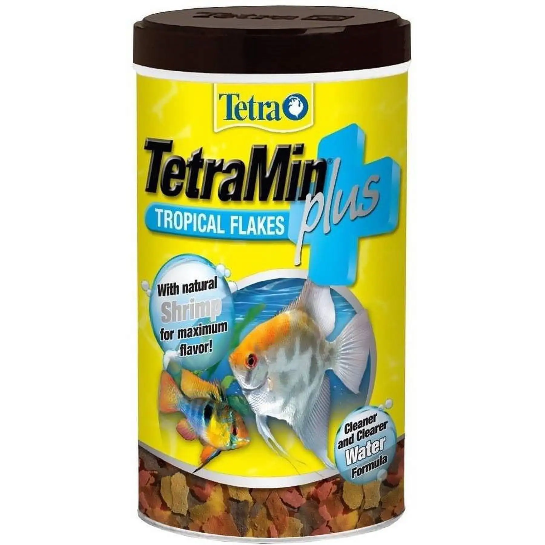 Tetra TetraMin Plus Tropical Fish Food Flakes. 7.06 oz.