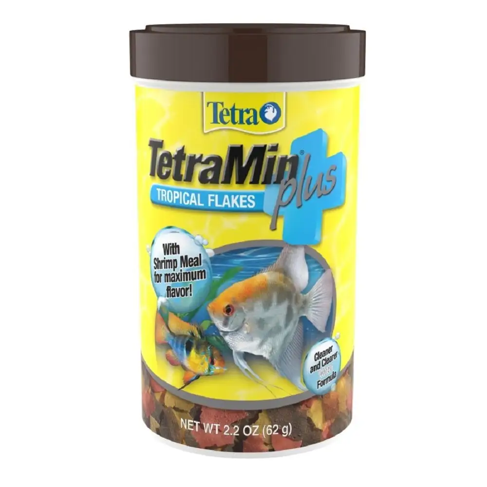 Tetra TetraMin Plus Tropical Flakes Fish Food. 2.20 oz