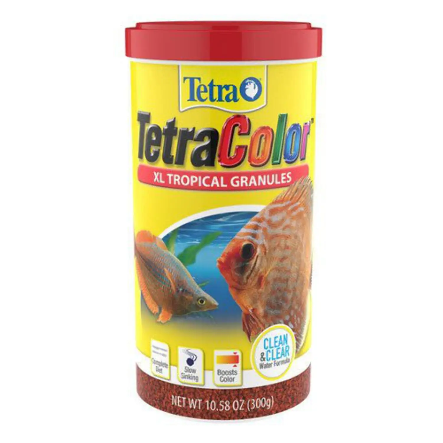 Tetra Tropical Color Granules 10.58 oz. Balanced Diet Plus Color Boost