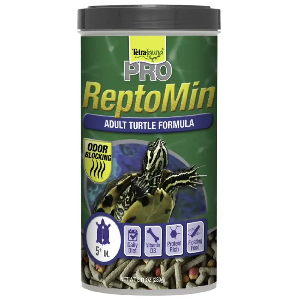 TetraFauna PRO ReptoMin Adult Turtle Formula Sticks Dry Food. 8.11 oz