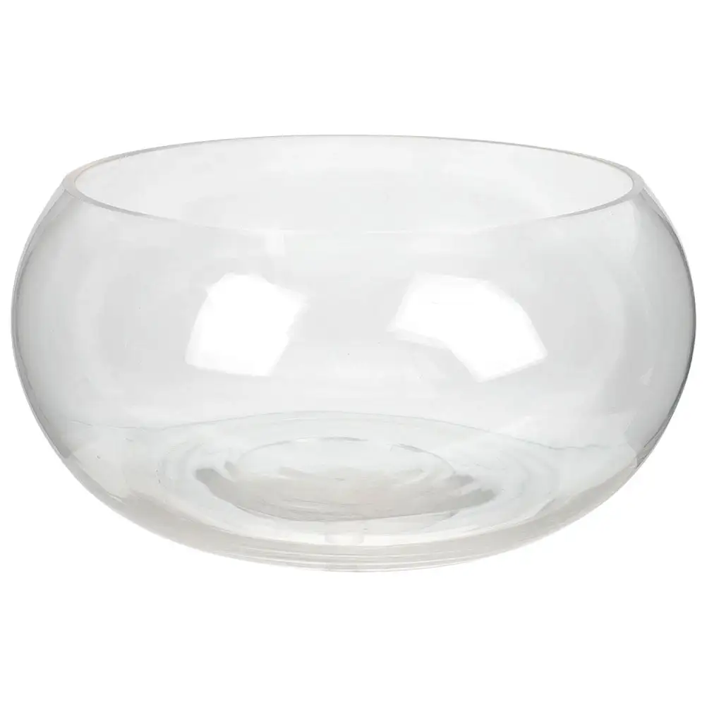 Transparent Fish Bowl Glass Fish Bowl Desktop Small Fish Bowl Hydroponic Plant Bowl