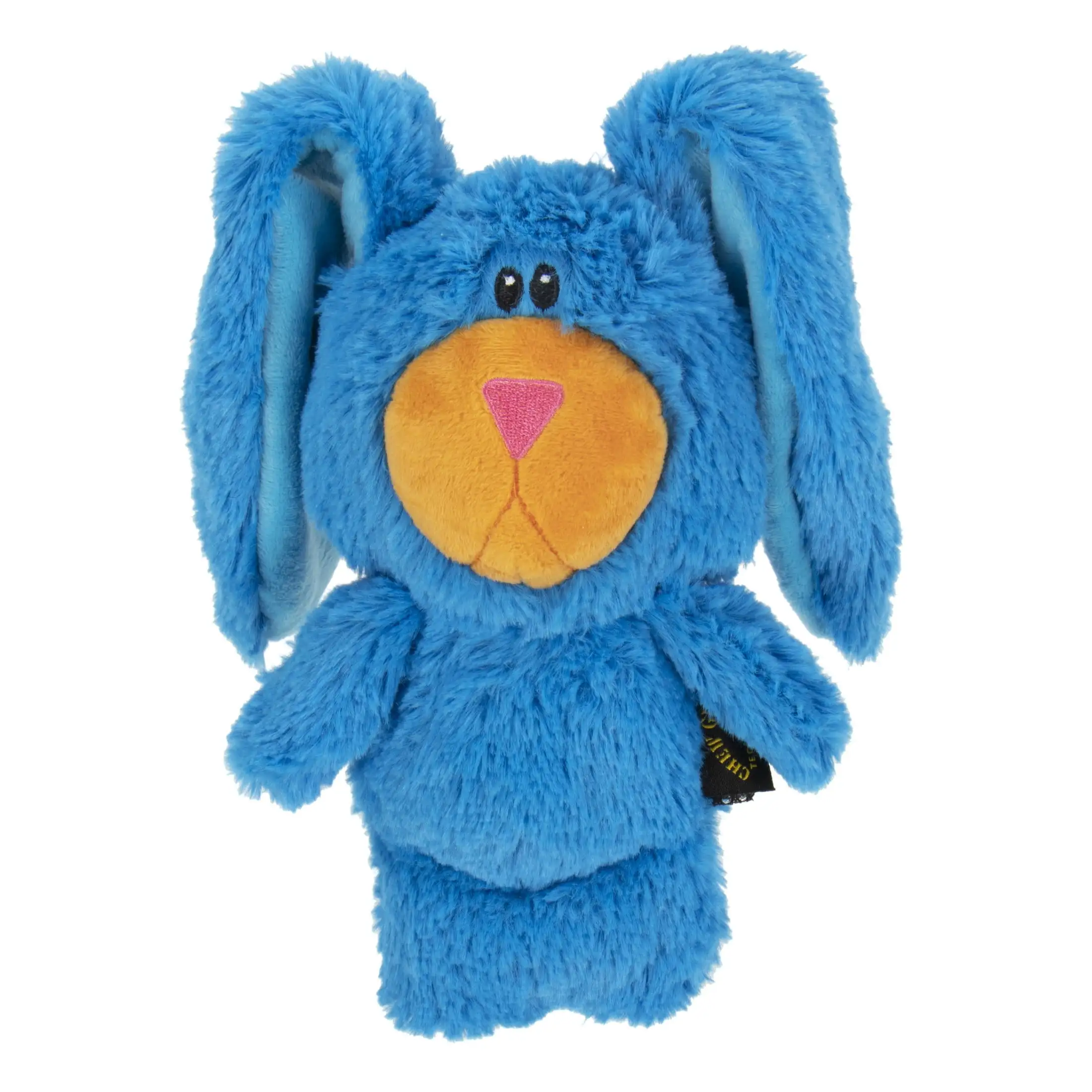 TrustyPup Action Plush Bunny Dog Toy. Bite Activated Animated Squeaker with Soft Chew Resistant Plush. Large