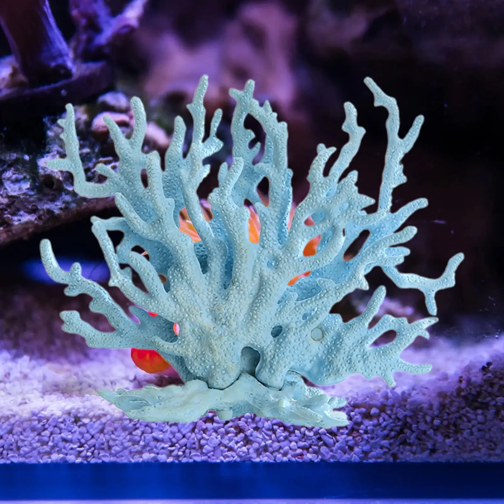 UDIYO Coral Decoration Creative Aquarium Landscaping Colored Artificial Coral Aquarium Ornament for Fish Tank