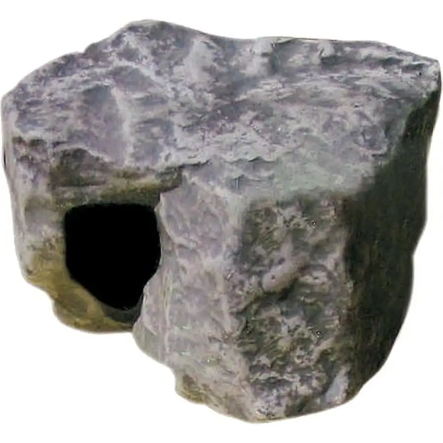 Underwater Galleries AUG6401 Cichlid Stone Large- Square- Aquarium Rock Cave