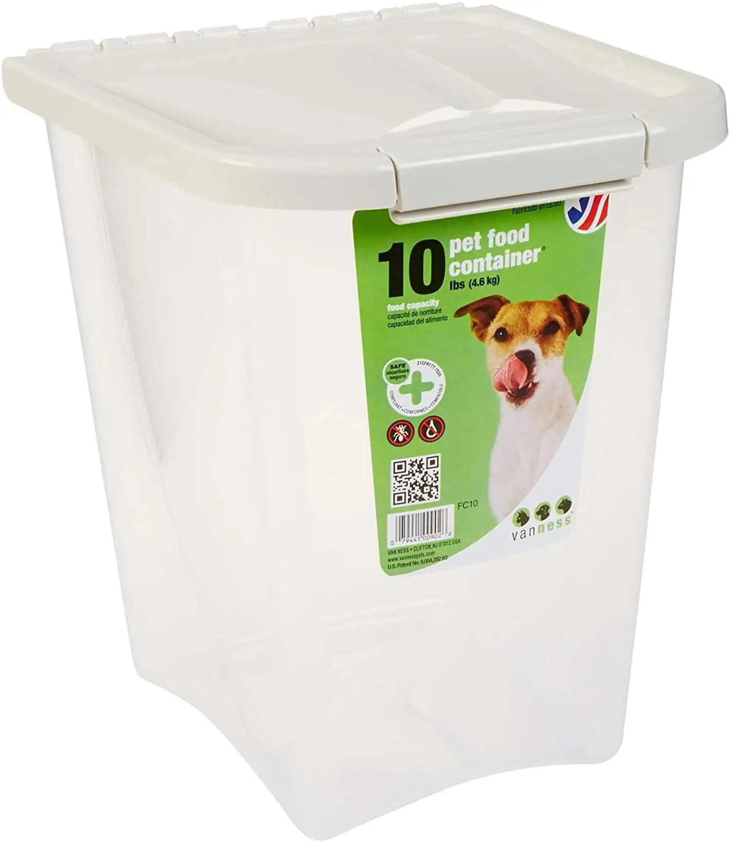 Van Ness 10-Pound Food Container with Fresh-Tite Seal