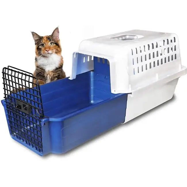 Van Ness Cat Calm Carrier with Easy Drawer. 1 count