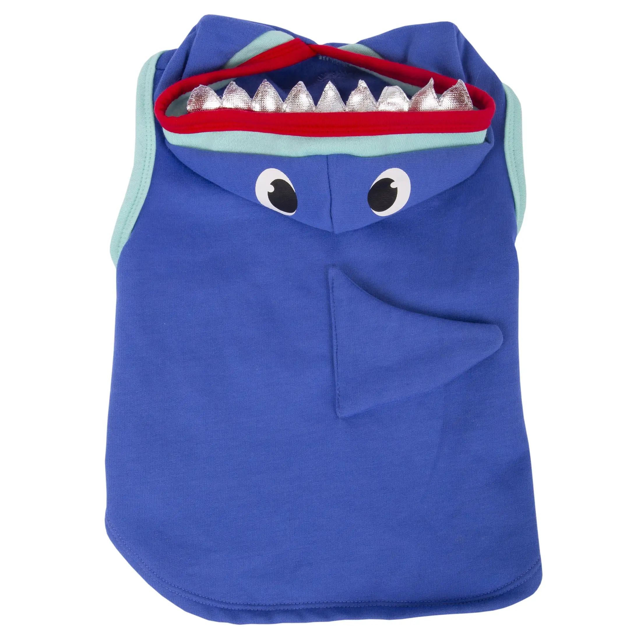 Vibrant Life Blue Shark Costume Hoodie L