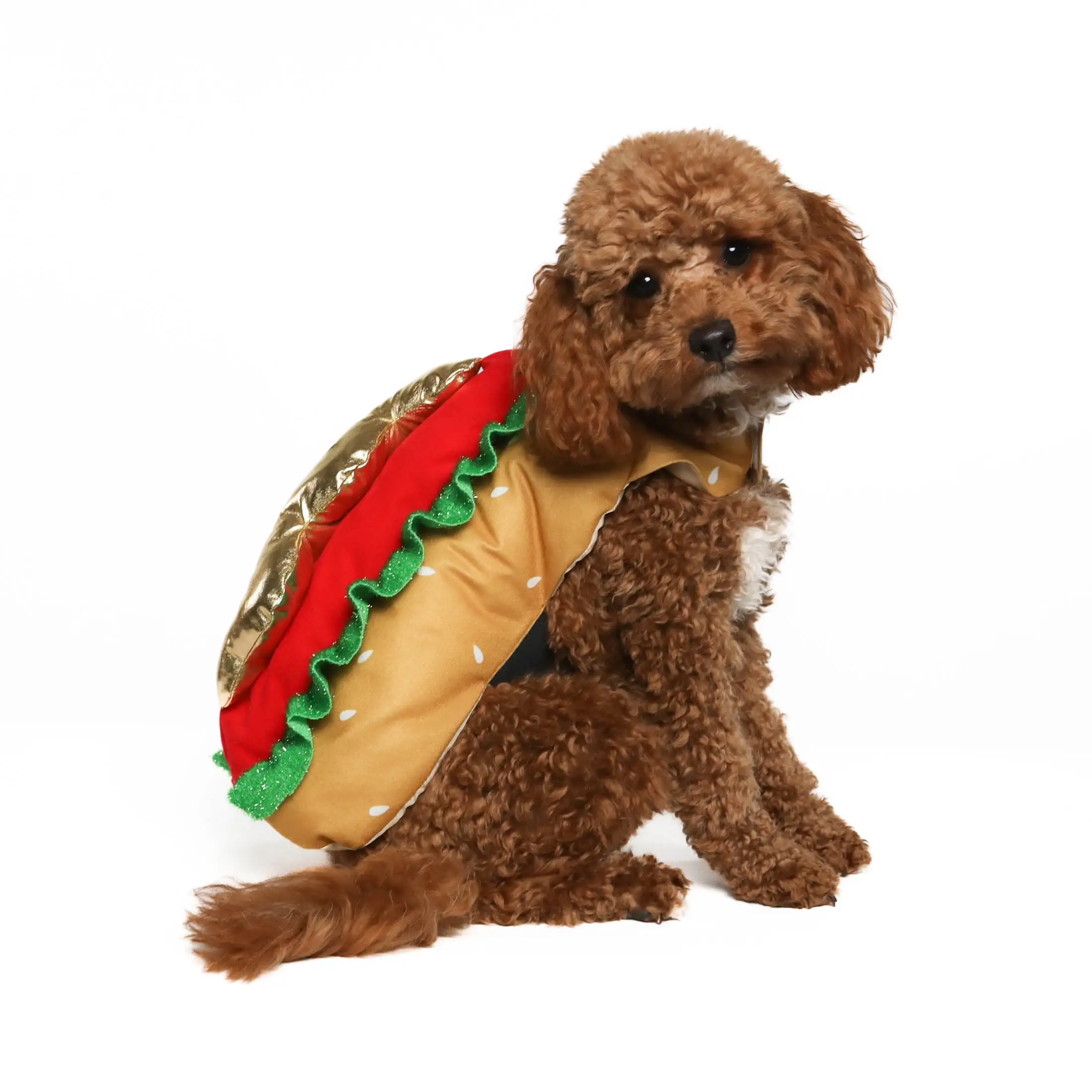 Vibrant Life Halloween Dog Costume and Cat Costume: Hotdog. Size S