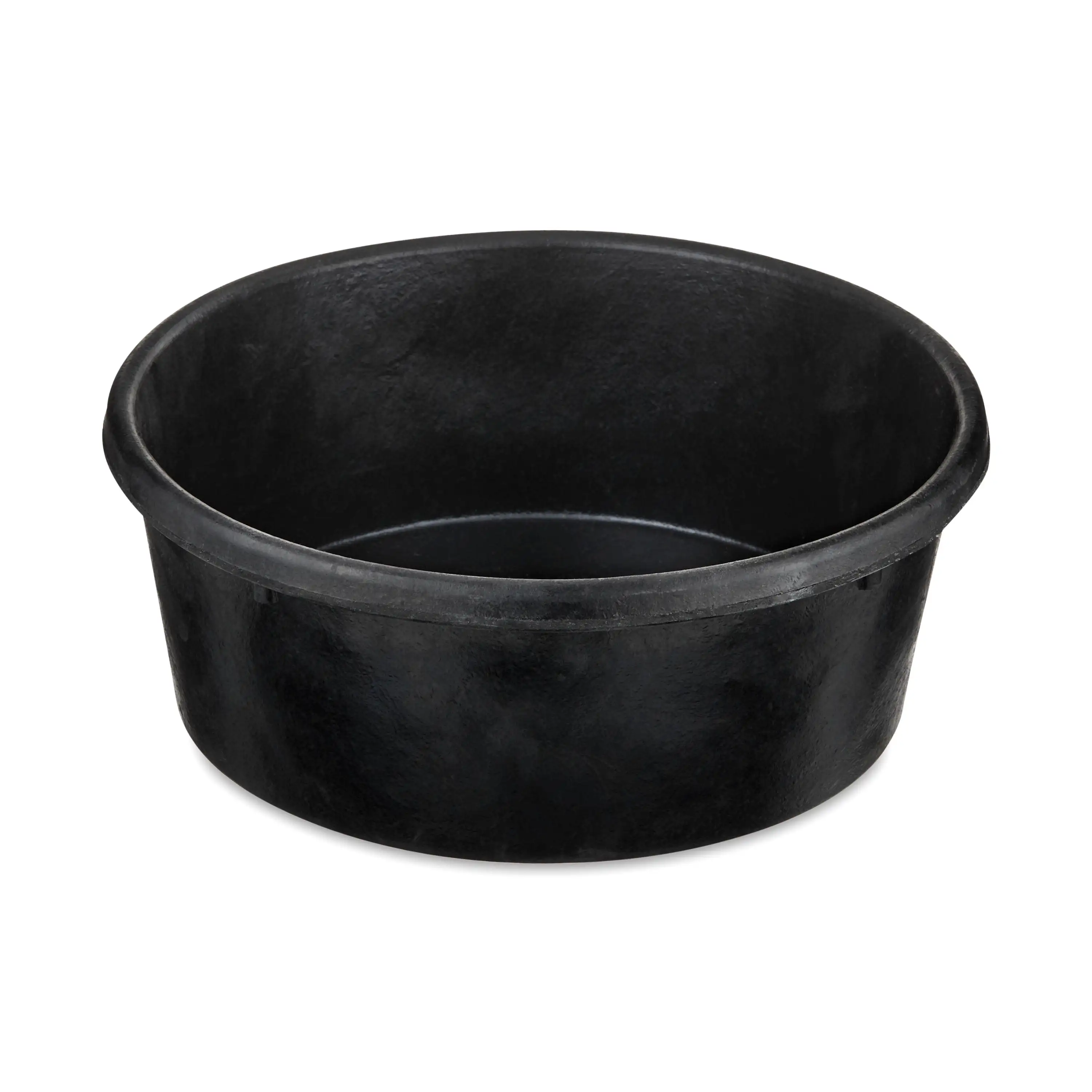 Vibrant Life Large Rubber Dog Bowl. Black. 3 Quart