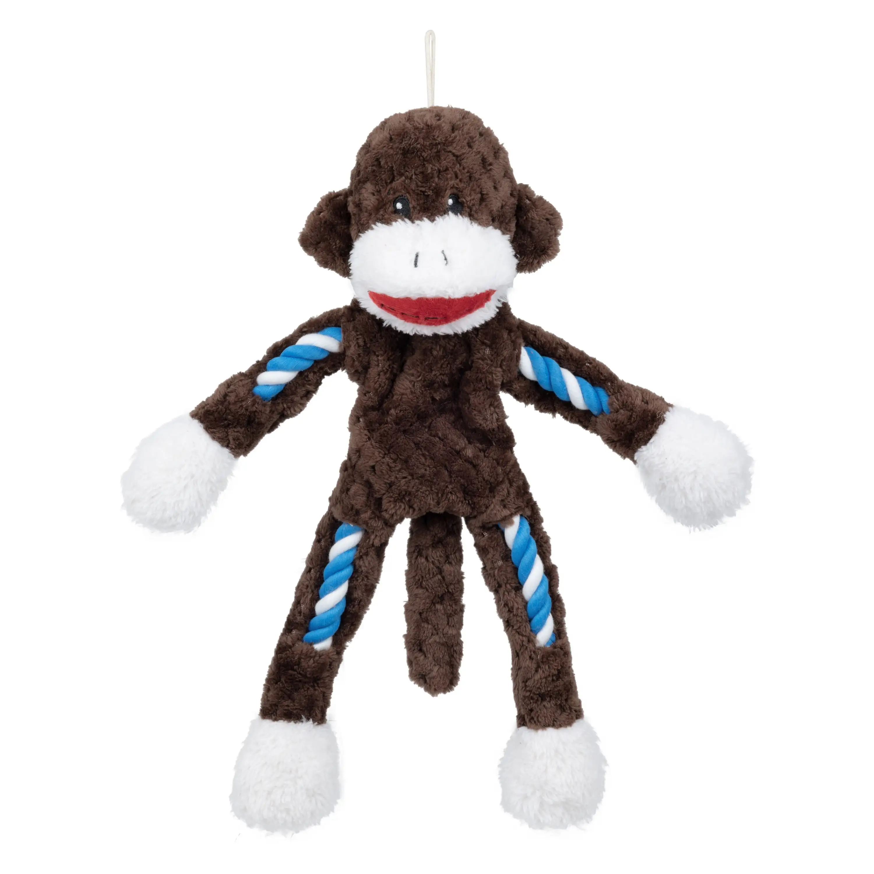 Vibrant Life Tough Buddy Rope Monkey Dog Toy. Chew Level 3