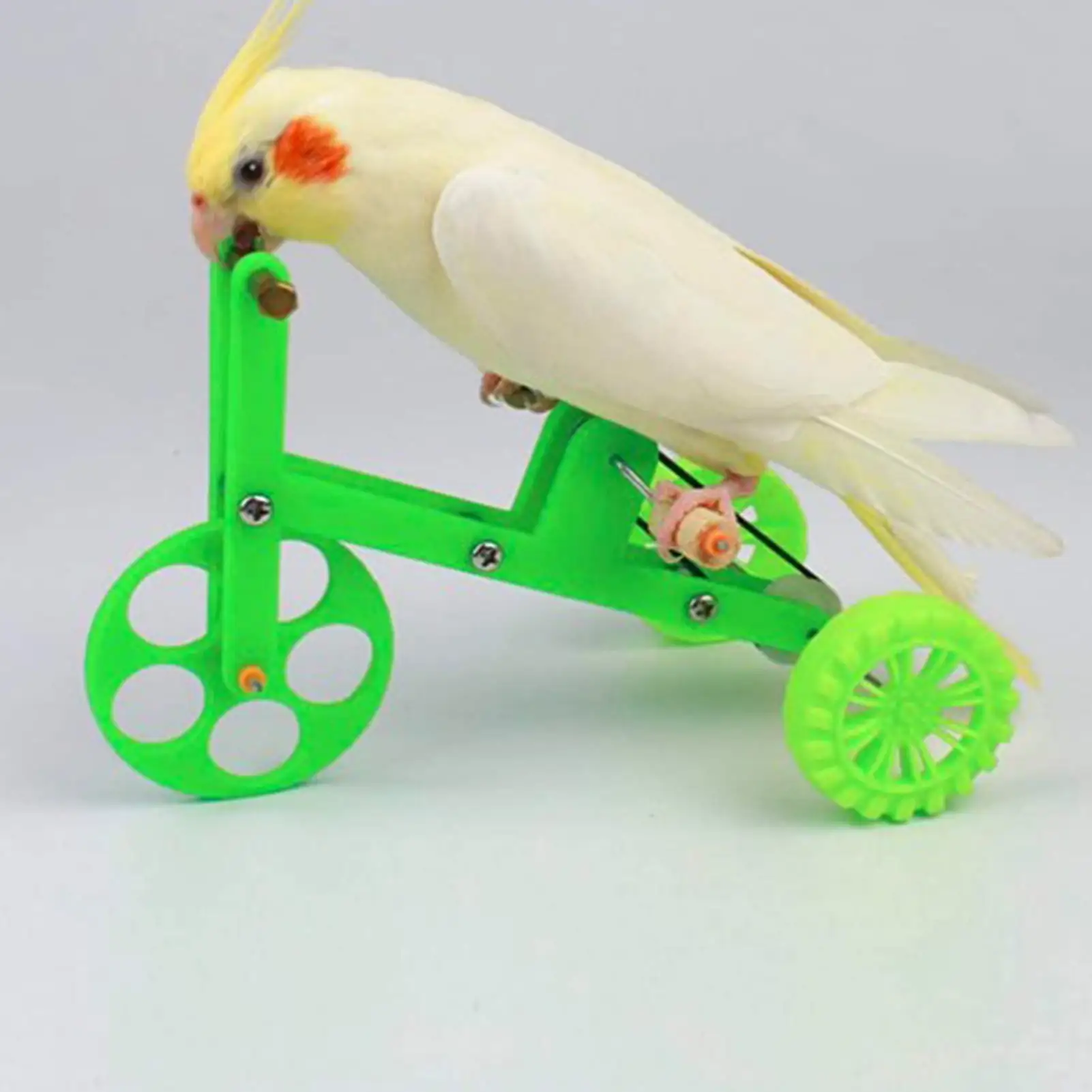 Visland Bird Training Parrot Bike Toy With Funny Design Intelligence Toys For Pet. Parrot. Bird