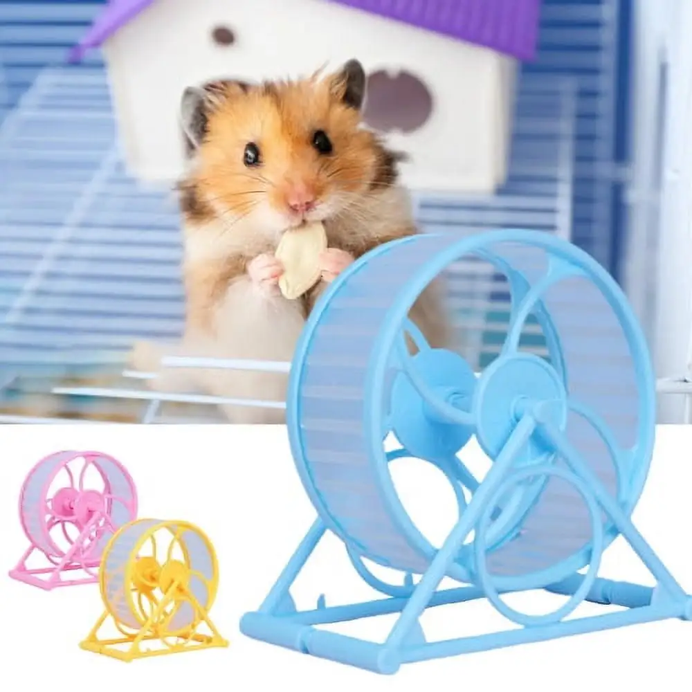 Visland Hamster Exercise Wheels. Training Indoor Sport Toy - Spinner Hamster Running Wheels for Hamsters Gerbils Mice Or Other Small Animals. Eco-friendly. Solid