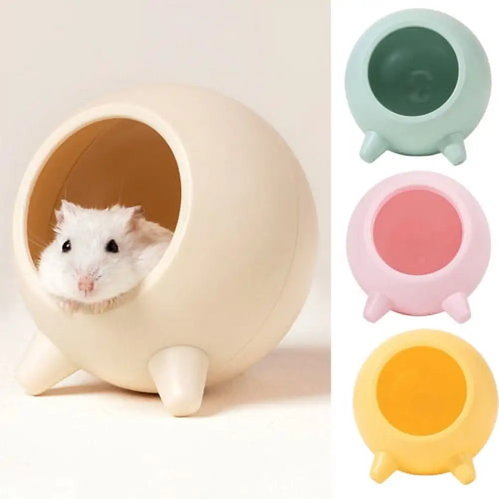 Visland House Semi-closed Keep Warm Burrowing Comfortable Hamster House Large Hideout for Hedgehog Chinchilla Bear Dragon nest Hamster Accessories