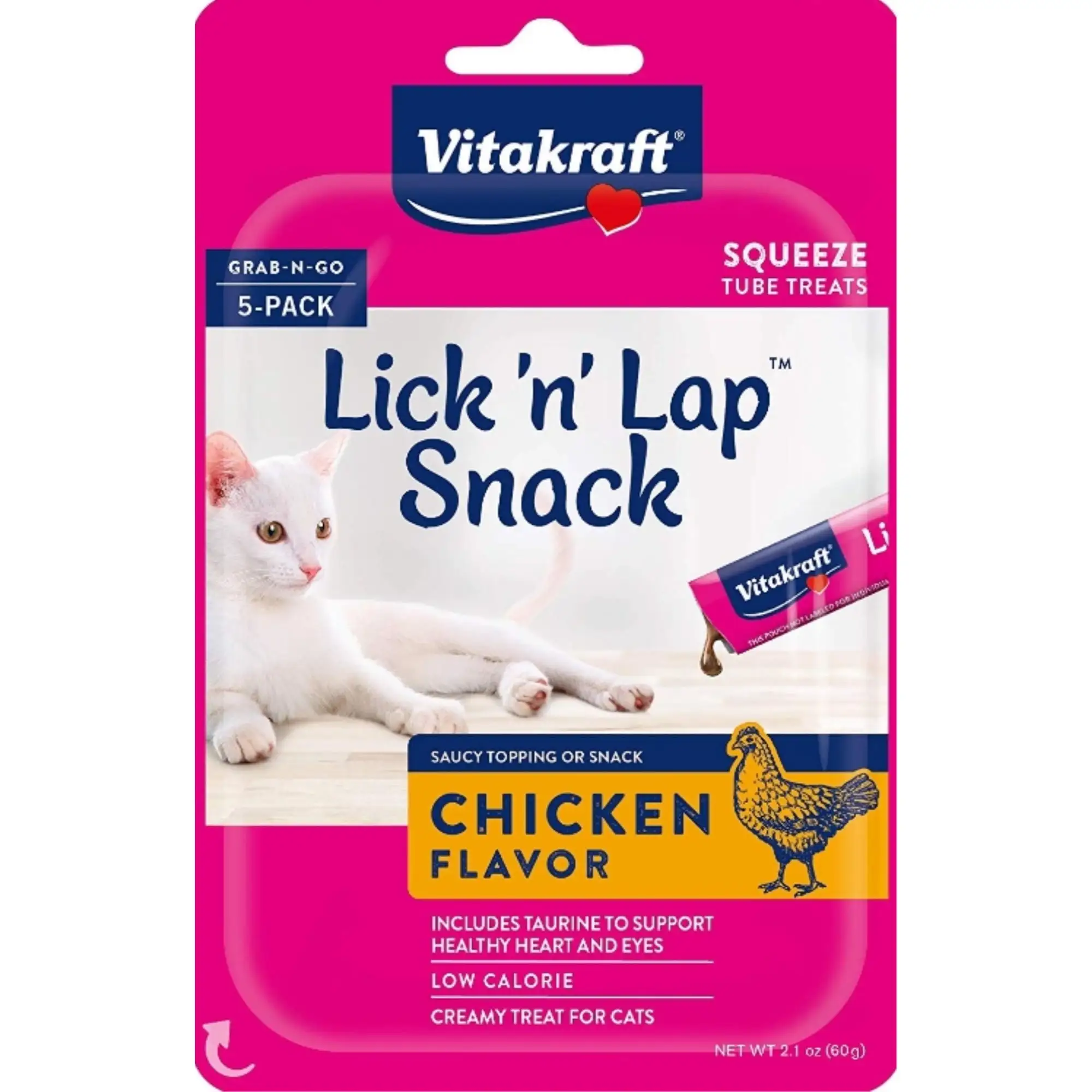 Vitakraft Lick N Lap Snack Chicken Cat Treat