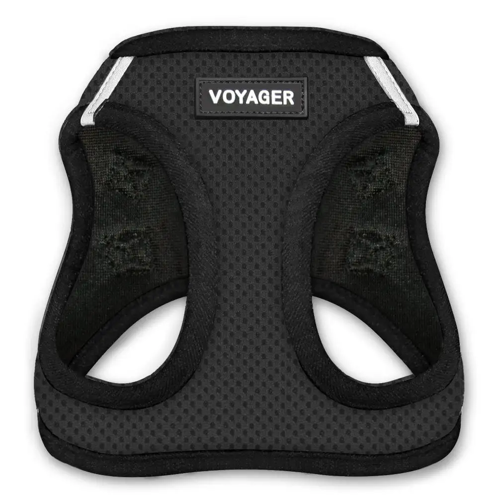 Voyager Step-in Air - All Weather Mesh Harness by Best Pet Supplies - Black. Small