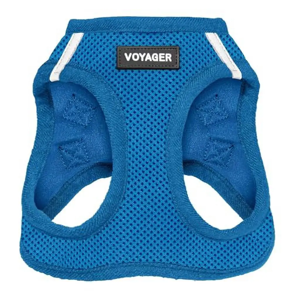 Voyager Step-in Air Dog Harness - All Weather Mesh Step in Vest Harness for Small and Medium Dogs and Cats by Best Pet Supplies - Harness (Royal Blue). XL (Chest: 20.5-23)