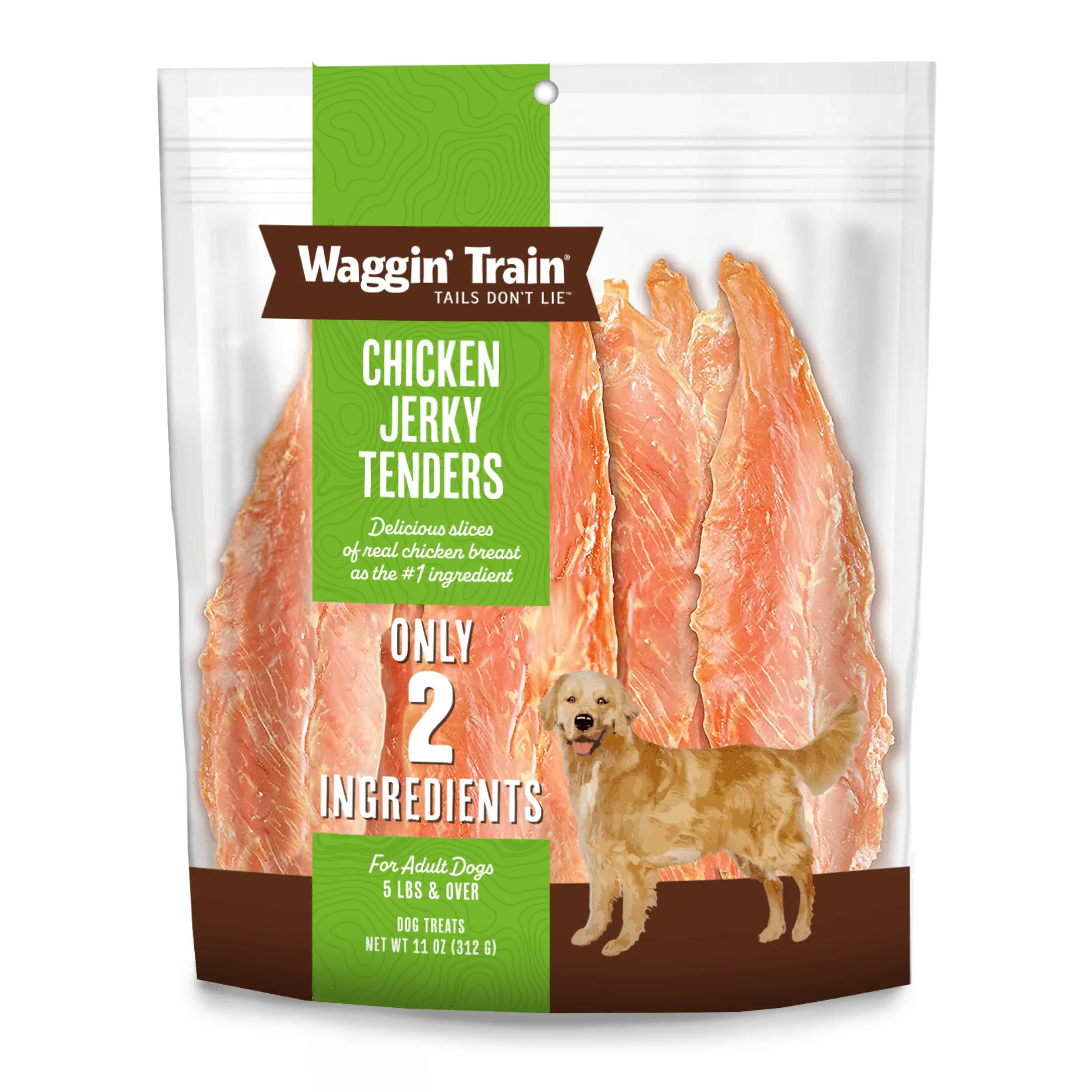 Waggin' Train Chicken Jerky Tenders Dog Treat. 11oz