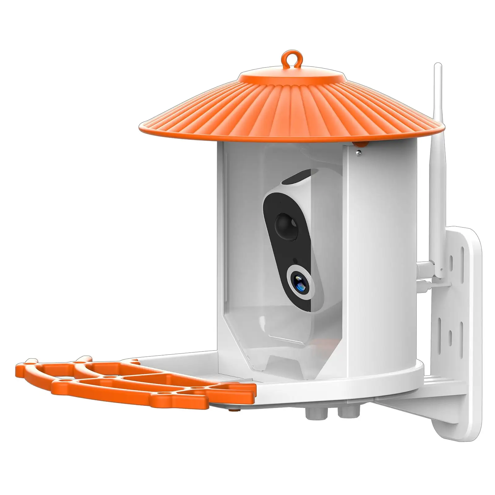 Walmeck Smart Bird Feeder Camera with 1080P Video. PIR Human Detection. and AI Bird Species Identification