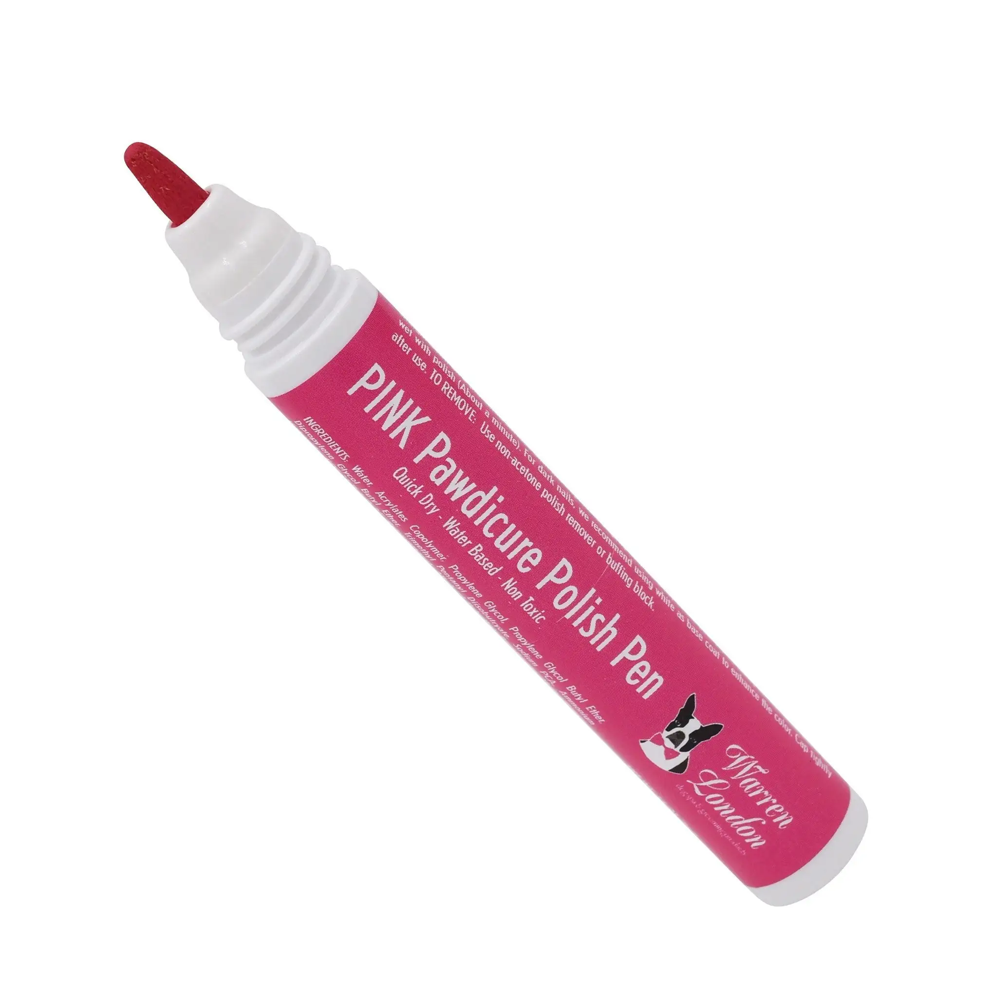 Warren London - Pawdicure Polish Pen. Non-Toxic and Fast Drying Dog Nail Polish