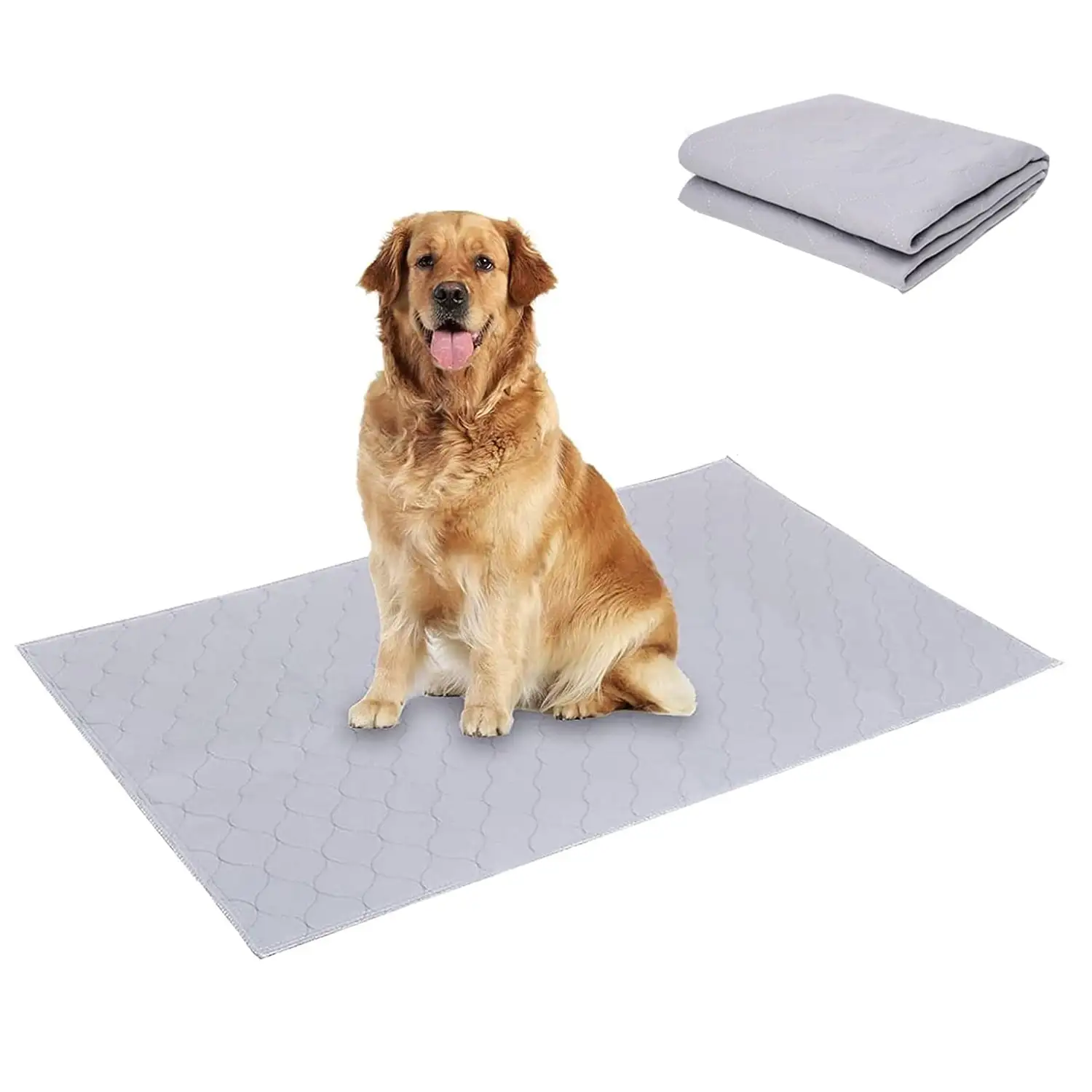 Washable Pee Pad for Dogs - High Absorbent Reusable Puppy Potty Mat. fits 35 x 23 inch Potty Tray