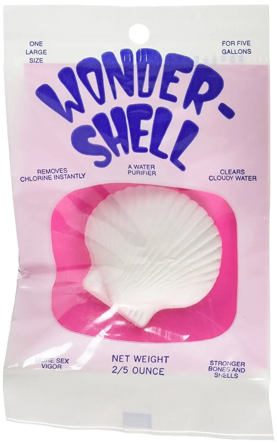 Weco Wonder Shell Natural Minerals. Large