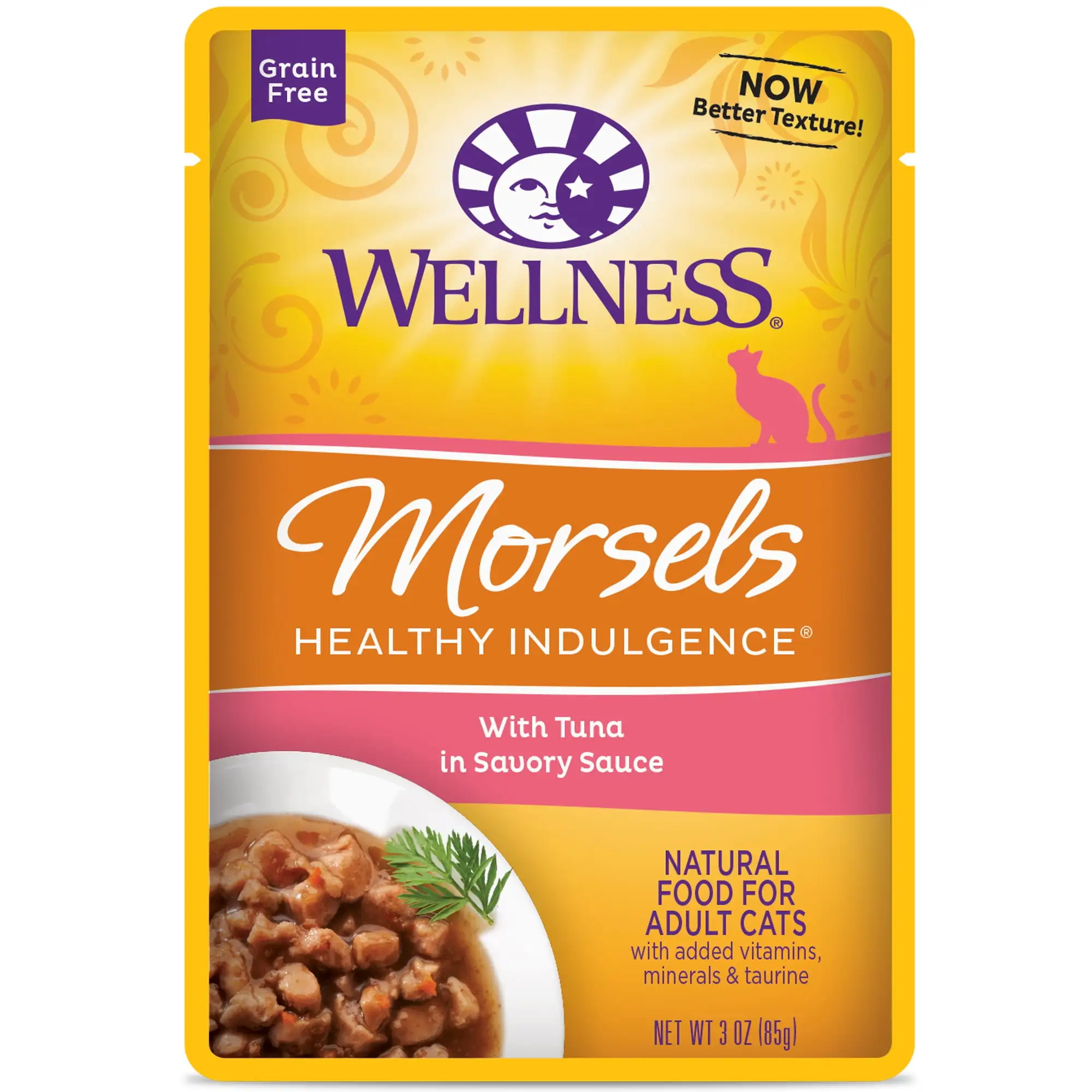 Wellness Healthy Indulgence Morsels With Tuna in Savory Sauce