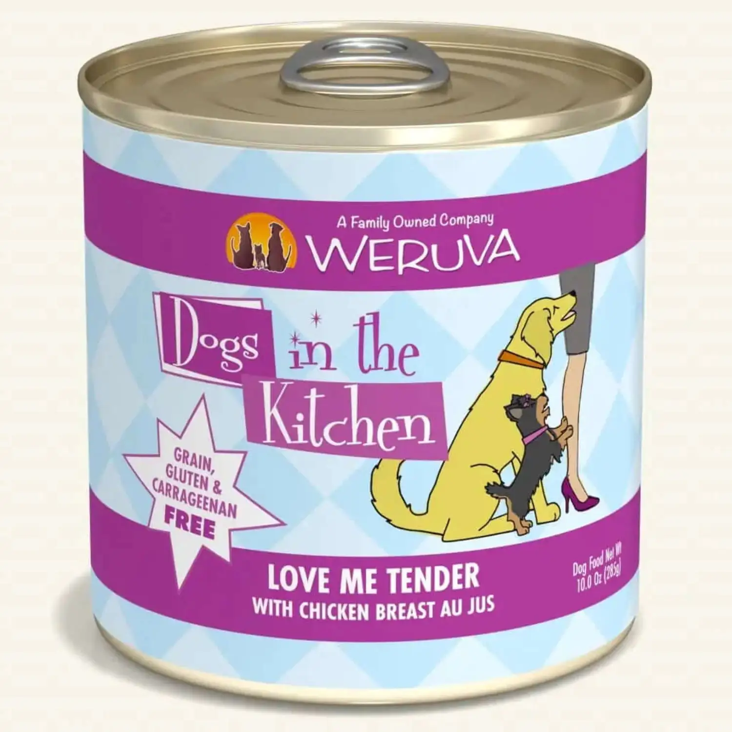 Weruva Dogs in the Kitchen. Love Me Tender with Chicken Breast Au Jus Dog Food