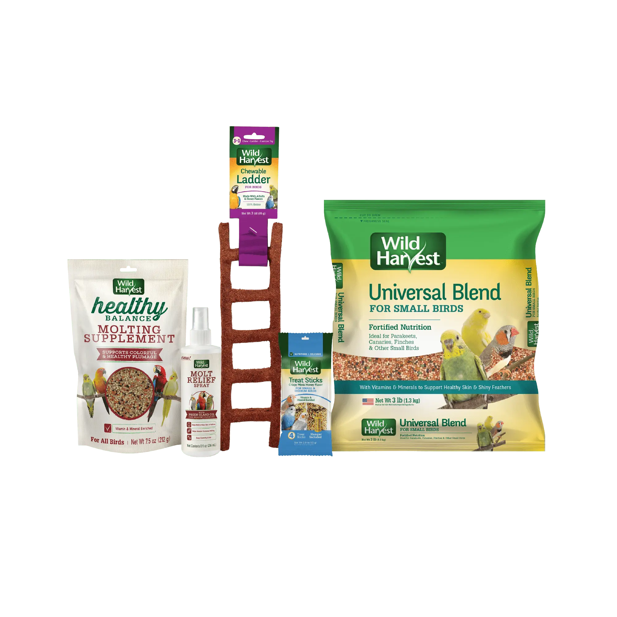 Wild Harvest Bird Starter Kit. 5 Items