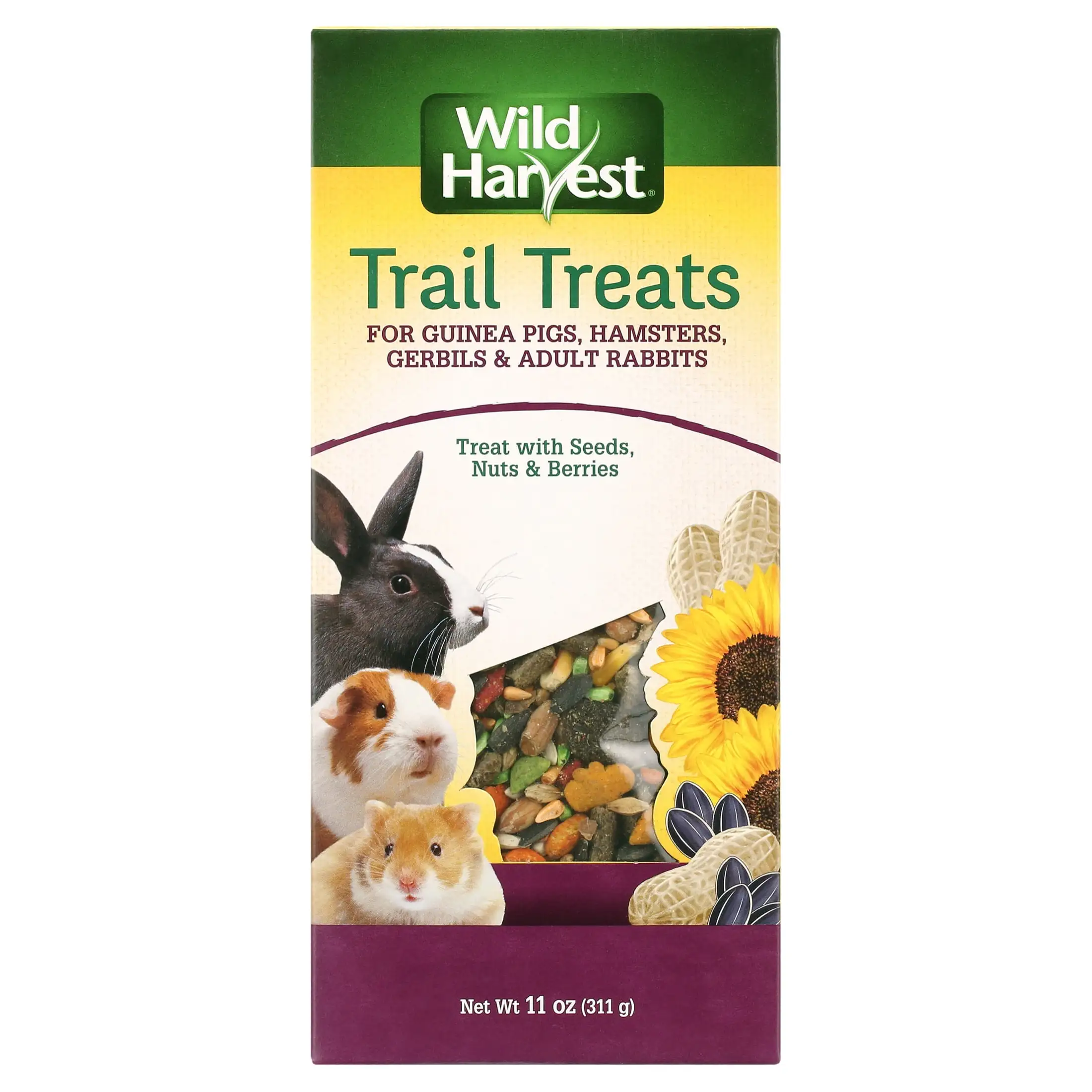 Wild Harvest Trail Treats for Guinea Pigs. Hamsters. Gerbils &Adult Rabbits