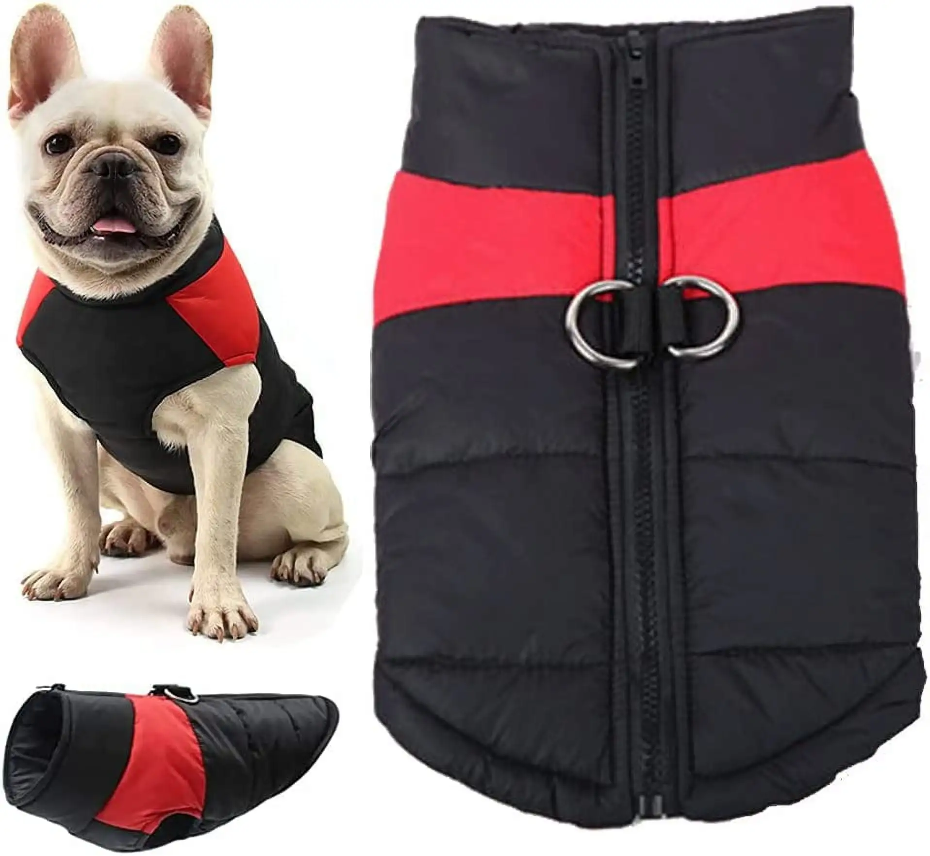 Windproof Dog Winter Jacket Waterproof Dog Coat Warm Dog Vest Cold Weather Pet Clothes for Small Medium Large Dogs